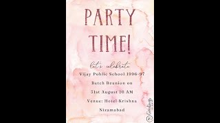 Vijay Public School 1996-1997 Batch Reunion