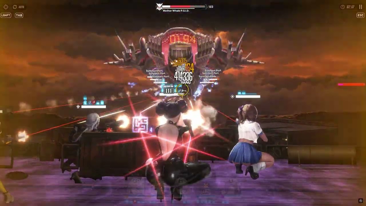 NIKKE - Mother Whale 21-32 [Tia, Liter, Naga, Modernia, Quency: EQ 128k CP]