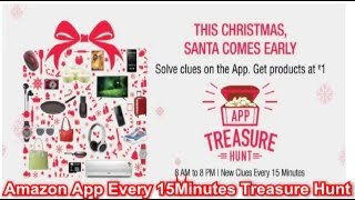 Amazon App Treasure Hunt Get Rs.1 Surprise Every 15 Minutes screenshot 2