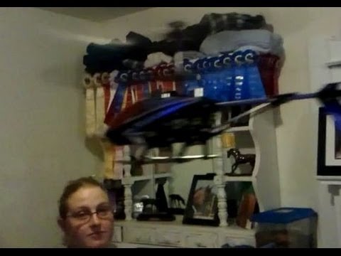 drones y rc helicopters RC Helicopter hits/crash in guy's face