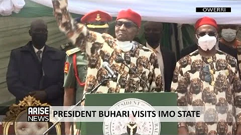 PRESIDENT BUHARI VISITS IMO STATE - ARISE NEWS COVERAGE