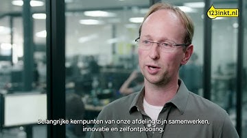 Development Manager Roderik over de kernpunten van de IT-afdeling van 123inkt