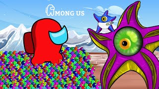 Avenger Among Us Vs Horror Starro - Evolution of Monster - Funny Animation