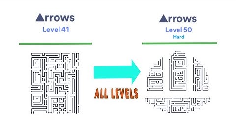 Arrows Puzzle Escape All Levels Walkthrough (Part 5) | No Commentary & No Music | Android Gameplay