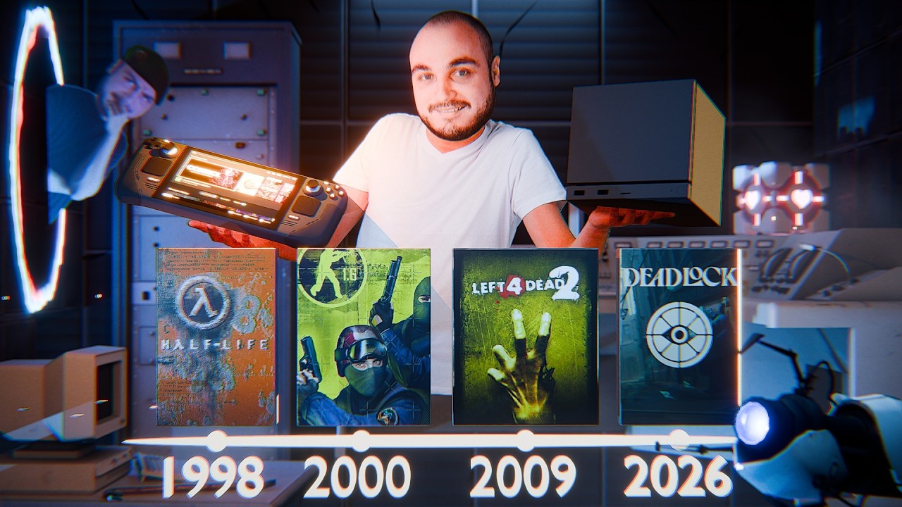 A história da Valve COMPLETA em 50 minutos