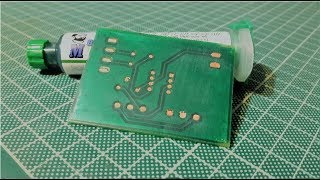 Como realizar la mascara de soldadura a una PCB