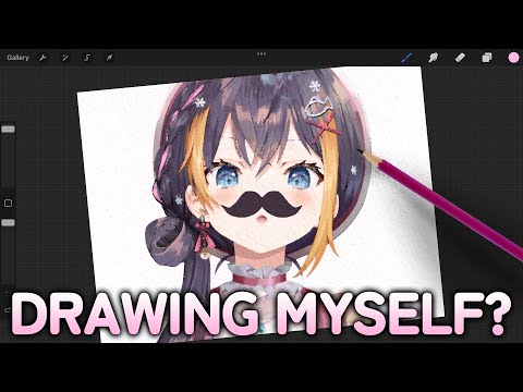 【DRAWING】learning to draw my new outfit! 🐧🎨🖌️ 【NIJISANJI EN 