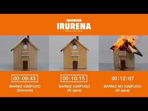 IRUFIRE REAL B-s1,d0 AQUA e IRUFIRE REAL INTEGRAL B-s1,d0 PUR VS BARNIZ NO TRATADO