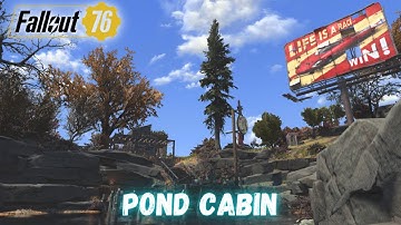 FALLOUT 76 | THE POND HOUSE | LORE FRIENDLY | CAMP BUILD