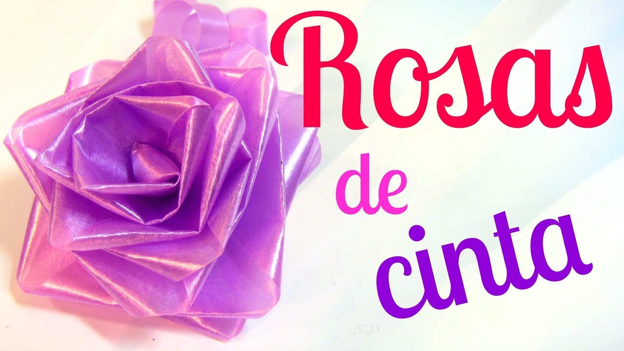 Presunción Cobertizo Trampas Cómo hacer rosas de cinta (lazos / moños para regalo). - YouTube