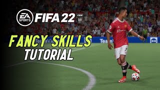 FIFA 22 TOP 5 FANCY SKILL MOVES | FANCY & EFFECTIVE SKILLS TUTORIAL | Playstation & Xbox |