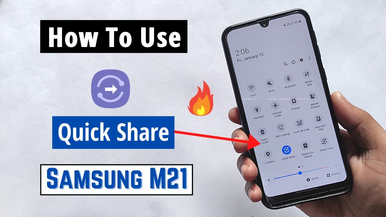 How to use Quick Share in Samsung 🤔 - YouTube