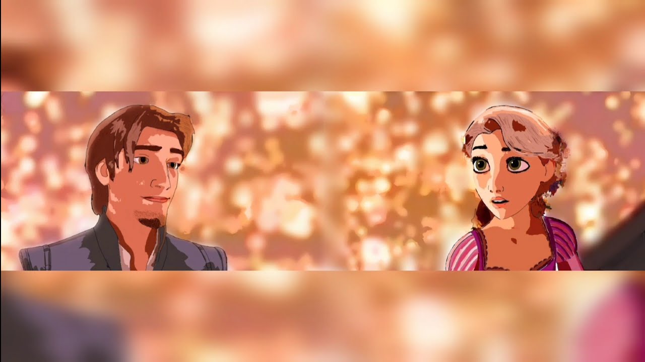 Disney's Tangled Fan Art (Rapunzel and Flynn Ryder Timelapse)