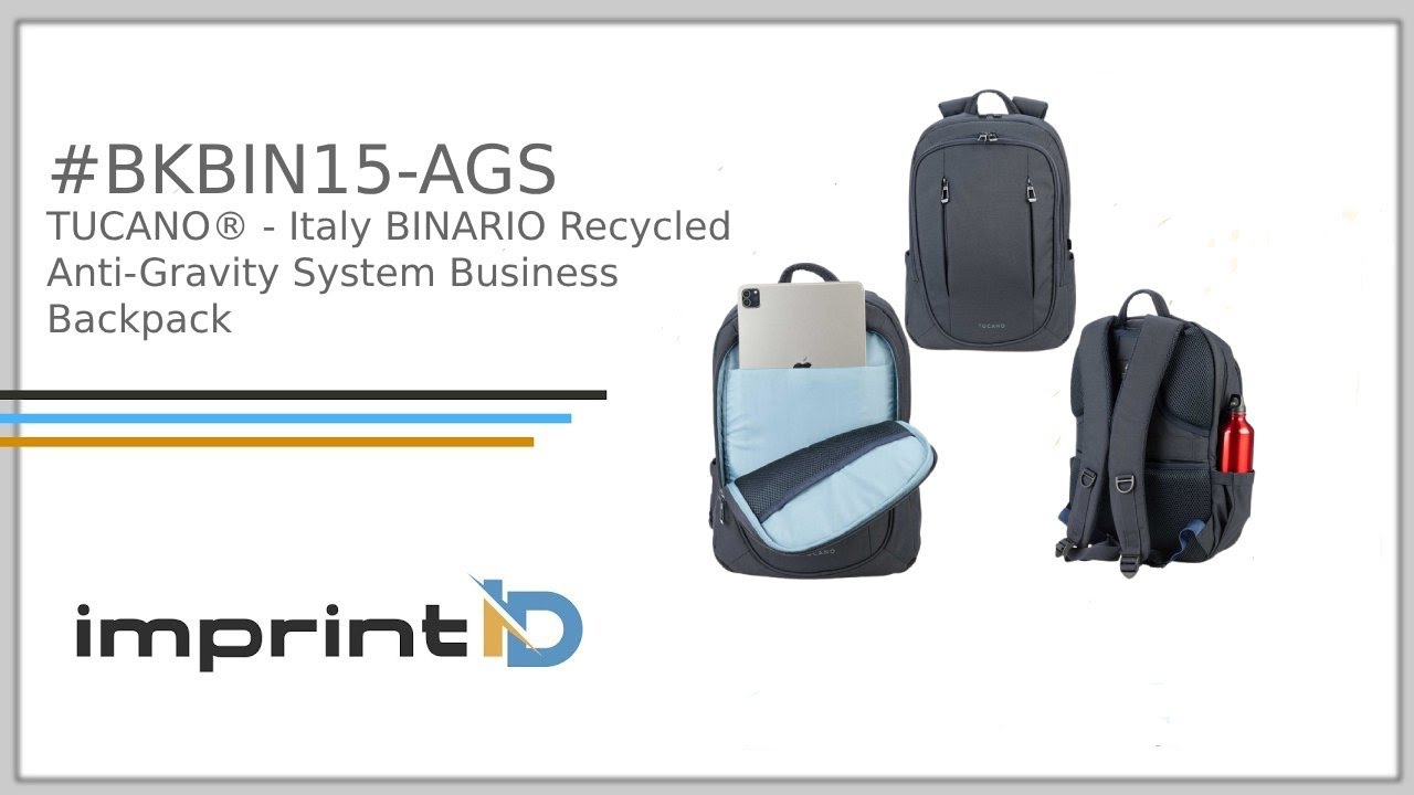 TUCANO® - Italy BINARIO Recycled Anti-Gravity System Business