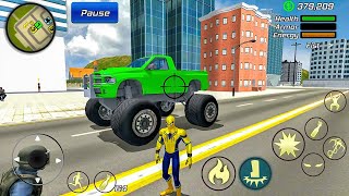 Spider Rope Hero Gangstar Vegas Crime City Simulator #2 - Android Gameplay screenshot 3