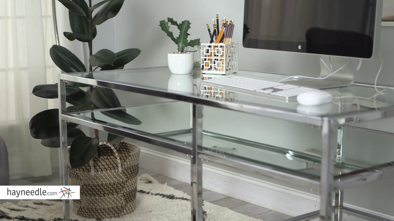 Belham Living Lamont Computer Desk Chrome Review Belham Living Lamont Computer Desk Chrome Review