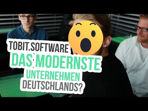Das modernste Unternehmen Deutschlands? Digital Signage vom feinsten! Tobit Software