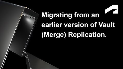 06 Migrating From an Earlier version - How Vaults Connected Workgroups Works in 2023