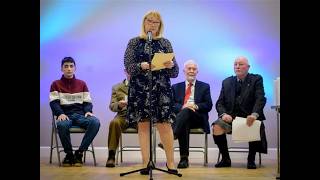The doors reopen!  And the community comes together to celebrate Glen Urquhart Public Hall.