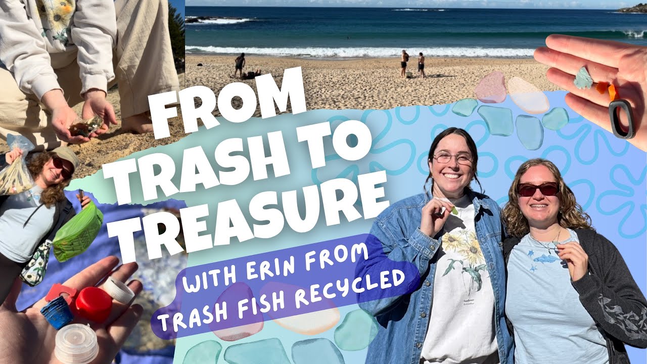 We Cleaned Coogee Beach and Made Jewellery From Sea Glass! 