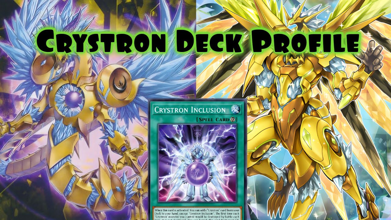 Yu-Gi-Oh Crystron Deck Profile Post SUDA 2025