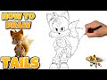 How To Draw Tails Sonic The Hedgehog 3 Drawing Sonic3 