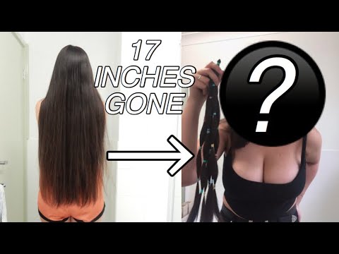 Cutting My Hair Short After 10 Years Of Growing Donating My Hair