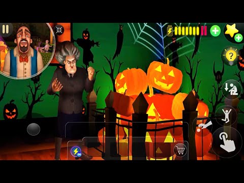 Scary Teacher 3D Fun Halloween Prank on Miss T Special Chapter Gameplay