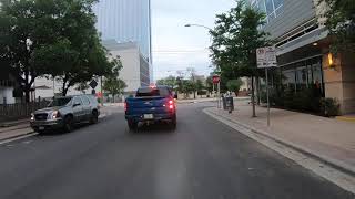 A time-warp electric scooter ride in downtown Austin TX!