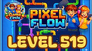 Pixel flow©  - Level 519 - solution