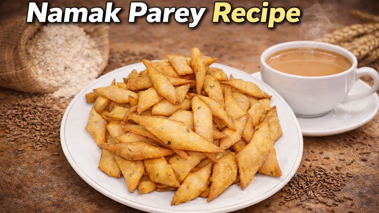 Perfect Halwai Style Namak Parey Recipe | Crispy & Khasta Namak Para at Home | Easy Snack