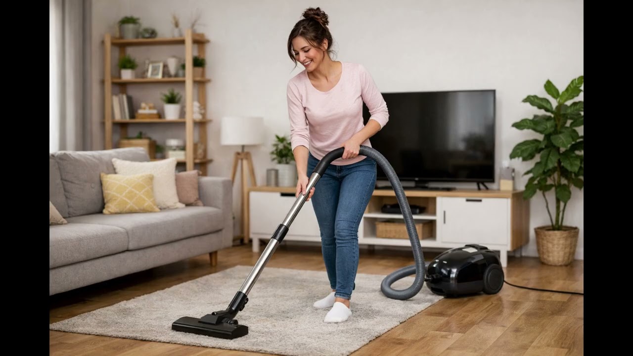 Vacuum Cleaner White Noise for Studying & Focus – 100 Minutes | NO ADS