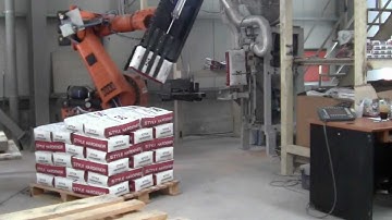 Kuka Palletizing Robot by Style Beton.