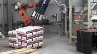 Kuka Palletizing Robot by Style Beton.