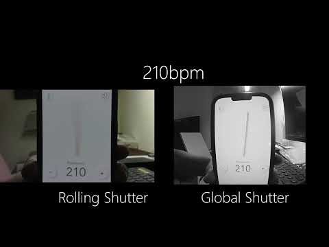Rolling Shutter vs Global Shutter Camera Module | 60bpm~300bpm