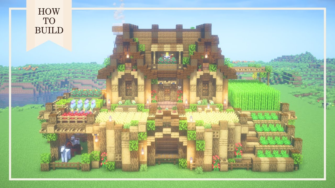 【作り方 / HowToBuild】サバイバルハウスの作り方 　※施設紹介のお散歩あり