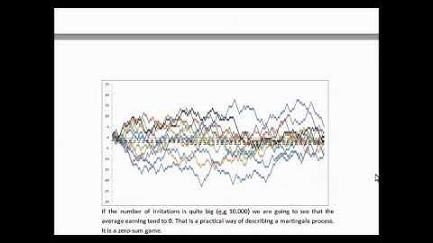 2.Stochastic analysis: Martingale processes (sub-supermartingale)