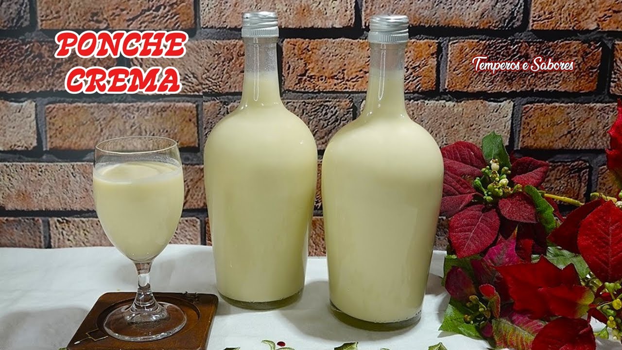 PONCHE CREMA LICOR NAVIDEÑO DELICIOSO y yo te enseño a prepararlo fácilmente