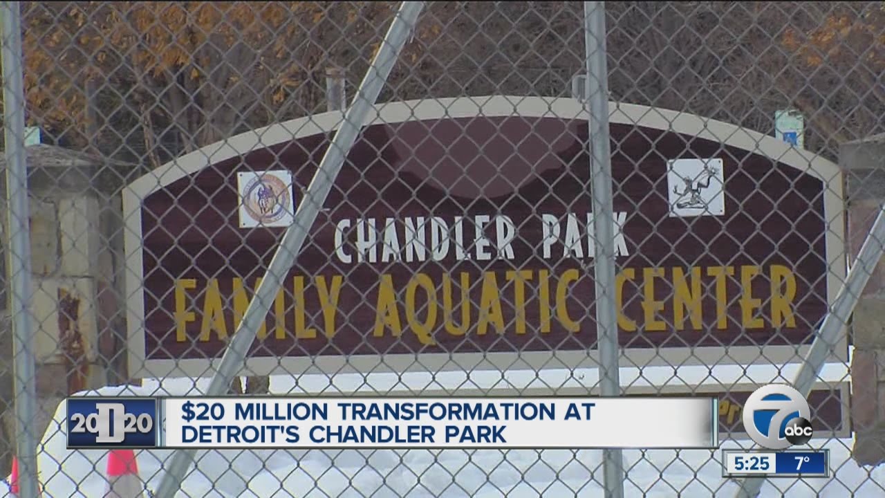 20 million transformation at Detroit's Chandler Park YouTube