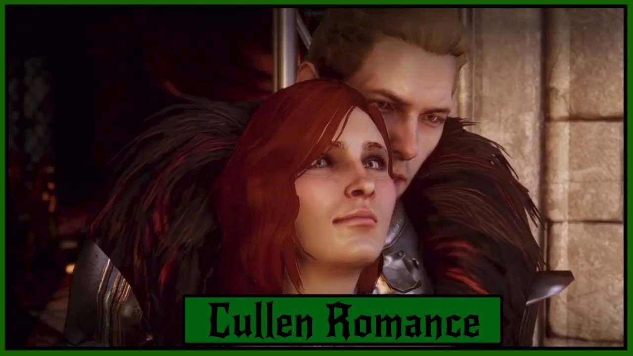 Lunarissa Lavellan (Inquisitor) and Cullen All Romance Cutscenes YouTube
