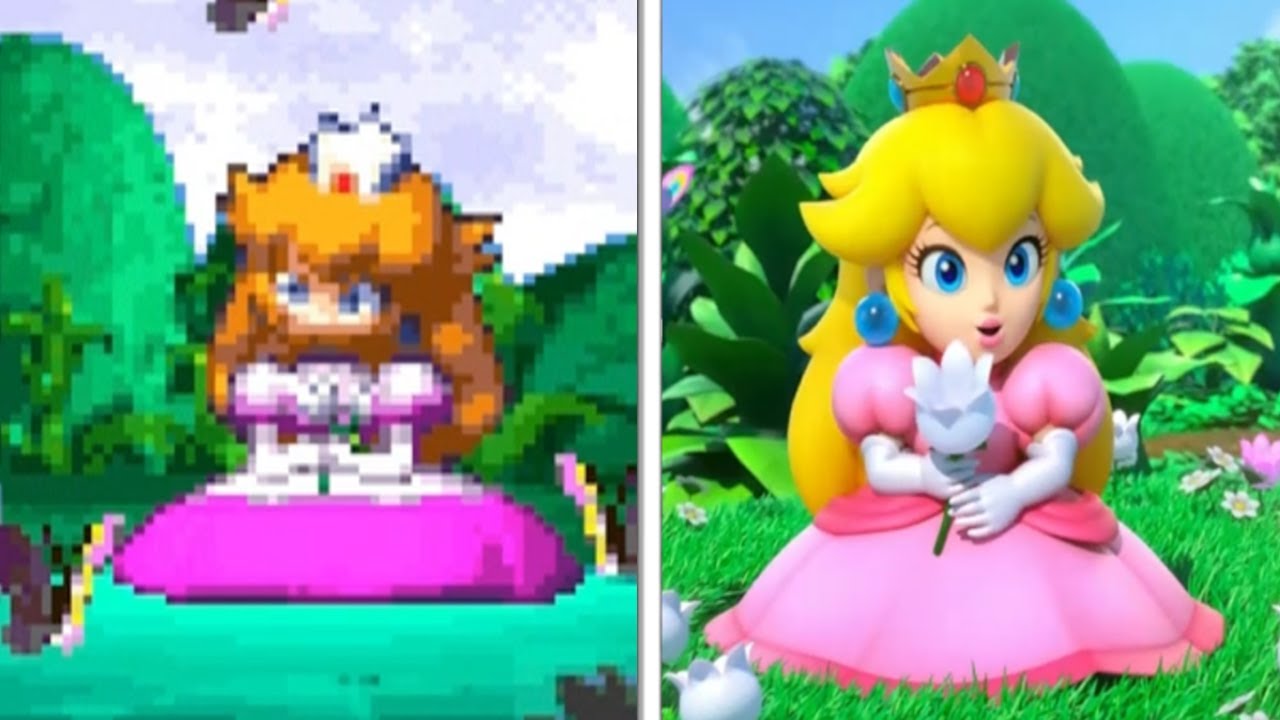 Super Mario RPG - Opening Introduction Comparison (SNES V.S. Nintendo Switch)