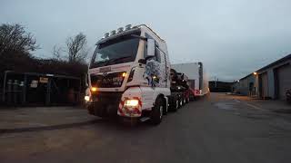 DCS Logistics Abnormal Load Escort Services - Fuel Pumping Equipment with LHH