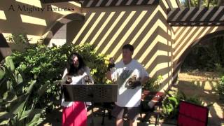 Larry and Carla - Handbell Duets at the Chapel of the Chimes, Hayward
