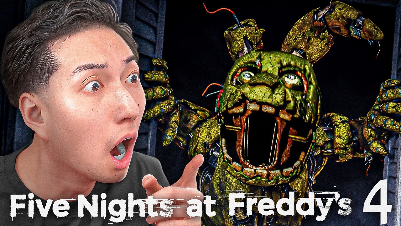 I Played Five Nights at Freddy's 4 for the First Time - YouTube