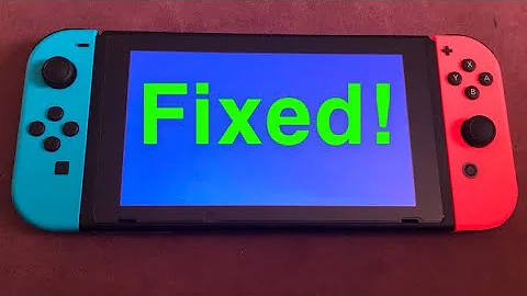 Nintendo Switch How to FIX blue screen Bricked EASY FIX!