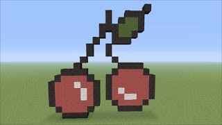 The Big Minecraft Build  (#16) Pacman Cherry Pixleart