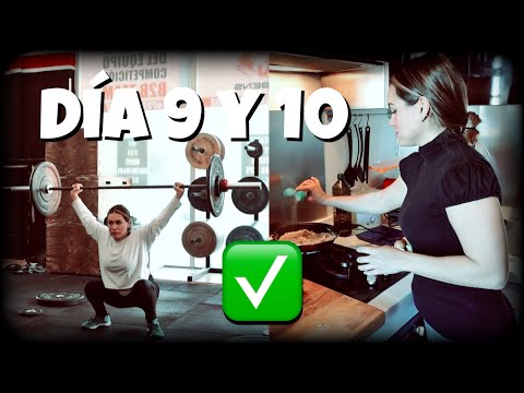 DÍA 9 y DÍA 10. Mi clase favorita de CrossFit y mi dieta del día | Ande Asiul