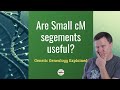 Are Small DNA cM Segments Valid for Genetic Genealogy Research?