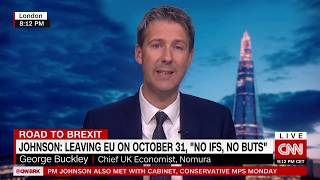 Johnson: UK is leaving EU October 31, "no ifs or buts"