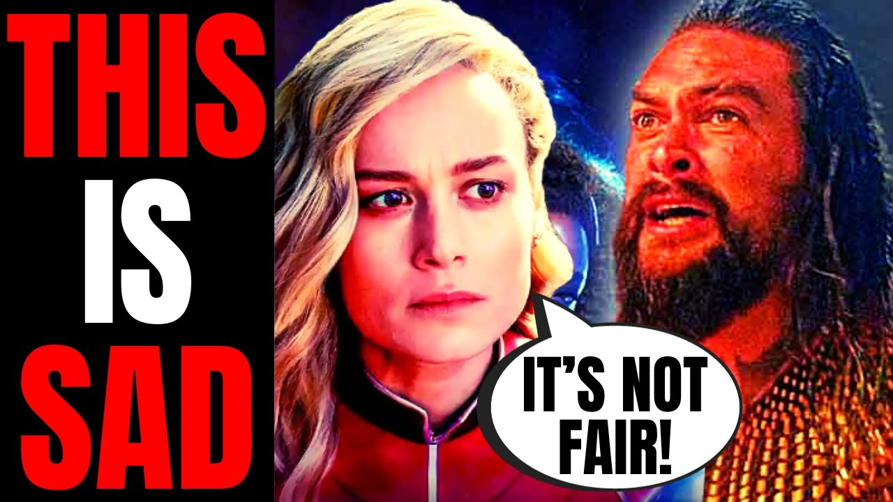 Aquaman 2 FLOPS But Still EMBARRASSES The Marvels! | Beats It In Only 2 WEEKENDS, Disney Shills BTFO
